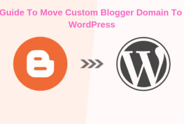 Custom Blogger Domain To WordPress