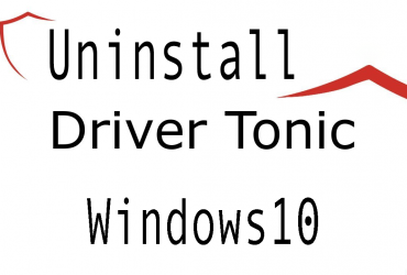 Uninstall Driver Tonic on Windows 10