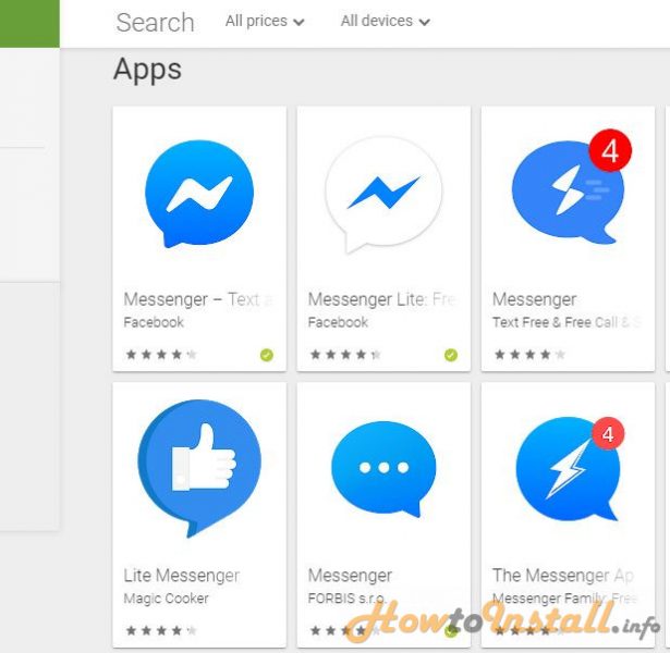 How To Install Messenger On Android step 3