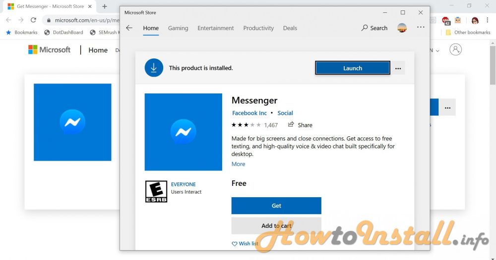 How To Install Messenger On Windows step 5
