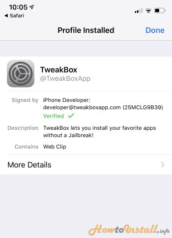 How To Install TweakBox in iPhone step8