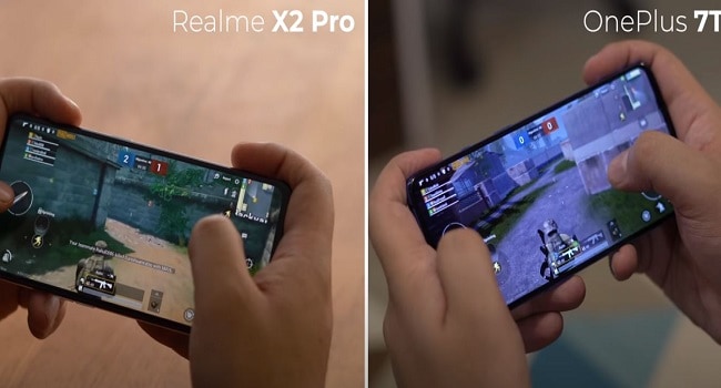 RealMe X2 Pro vs OnePlus Gaming Comparison