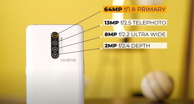 RealMe X2 Pro camera feature